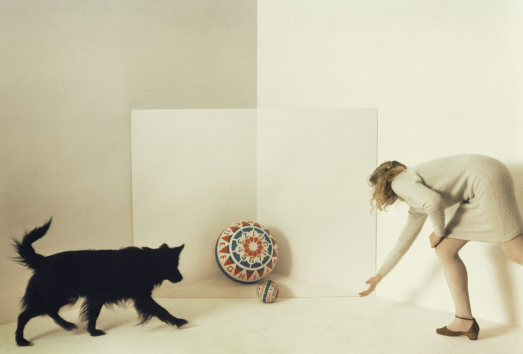 Photograph by Anita Thacher dog and woman